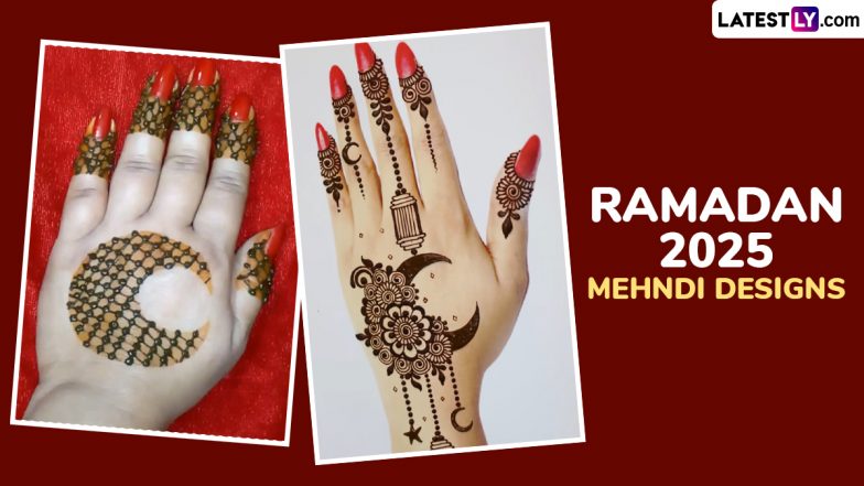 Ramadan 2025 Mehndi Designs: रमजान का जश्न मनाने के लिए अपने हाथों में रचाएं ये फ्रंट हैंड और बैक हैंड मेहंदी डिजाइन- देखें ट्यूटोरियल वीडियो