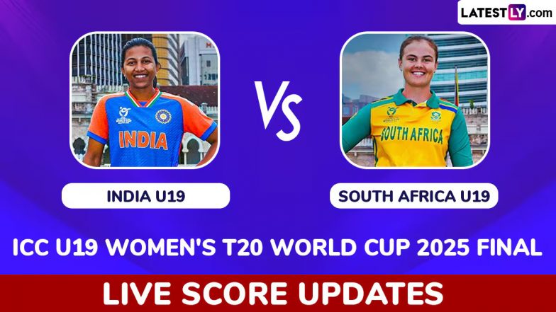IND vs SA, Women's U19 T20 World Cup 2025 Final Live Scorecard: भारतीय गेंदबाजों ने दक्षिण अफ्रीका महिला अंडर-19 टीम को सस्ते में समेटा, विश्व चैंपियन बनने के लिए टीम इंडिया को चाहिए मात्र 83 रन, यहां देखें पहली पारी का स्कोरकार्ड