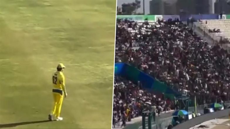 ENG vs AUS, Champions Trophy 2025: चैंपियंस ट्रॉफी मैच के दौरान पाकिस्तानी फैंस ने की शर्मनाक हरकत! ऑस्ट्रेलियाई स्टार ट्रेविस हेड को कहा 'Father of India', देखें वीडियो