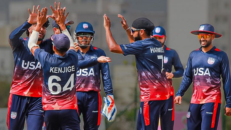 USA vs Oman ICC CWC League 2 2025 Scorecard: अमेरिका ने ओमान को 9 रन से हराया,  हरमीत सिंह ने चटकाए 3 विकेट, यहां देखें स्कोरकार्ड