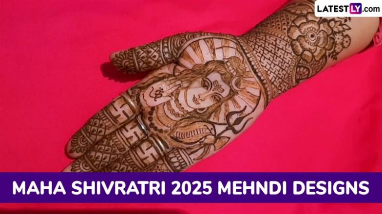 Maha Shivratri 2025 Mehndi Designs: महाशिवरात्रि पर लगाएं ये अरेबिक और फुल हैंड मेहंदी डिजाइन, देखें ट्यूटोरियल वीडियो