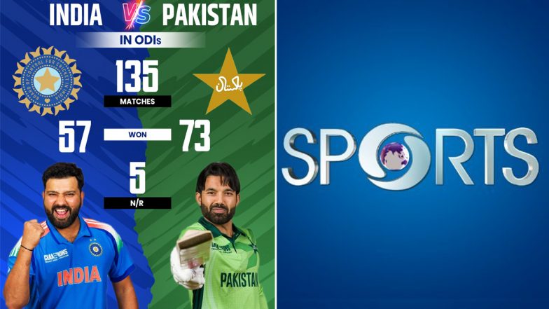 IND vs PAK, Champions Trophy 2025 Live Telecast On DD Sports: क्या फ्री डिश पर उपलब्ध होगा भारत बनाम पाकिस्तान चैंपियंस ट्राफी मैच का लाइव टेलीकास्ट? जानिए दूरदर्शन के टीवी चैनलों पर कैसे देखें प्रसारण