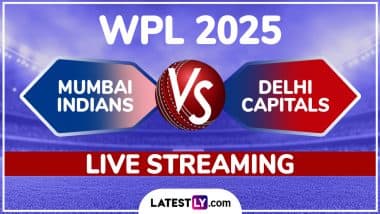 DC W vs MI W WPL 2025 Live Streaming: महिला प्रीमियर लीग के सबसे बड़े राइवलरी में दिल्ली कैपिटल्स और मुंबई इंडियंस के बीच भिड़त, जानिए कैसे उठाए लाइव मैच का लुफ्त