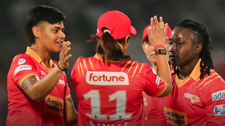 GG W vs UP W WPL 2025 Dream11 Team Prediction: आज गुजरात जायंट्स और यूपी वॉरियर्स के बीच मुकाबला, जानें पिच रिपोर्ट, प्लेइंग 11 और ड्रीम11 टीम प्रेडिक्शन