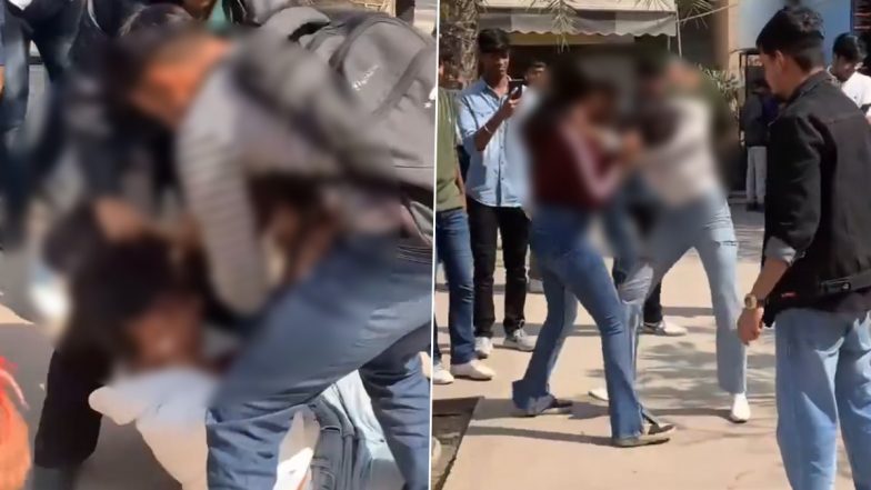 Girls Fight Video: नॉएडा के गलगोटिया यूनिवर्सिटी कैंपस में छात्राओं के बीच मारपीट, लात-घूंसे और बाल खींचने का वीडियो वायरल