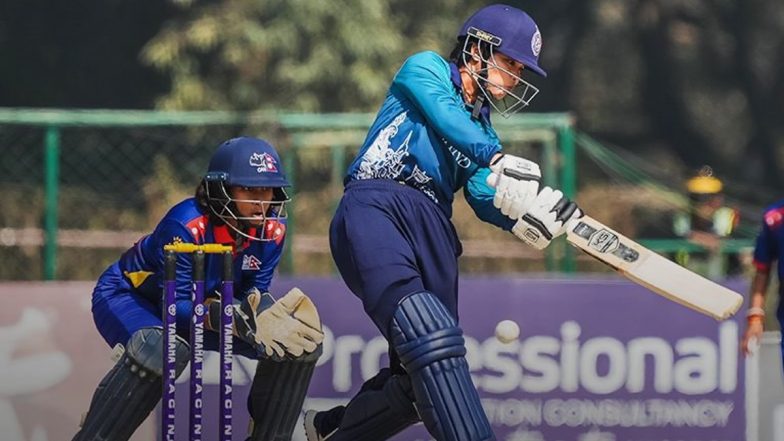 NEP W vs THAI W 6th T20 2025 Scorecard: छठे टी20 में थाईलैंड ने नेपाल को 5 रन से हराया, थिपचा पुत्तवोंग ने गेंद और बल्ले से किया कमाल, देखें स्कोरकार्ड