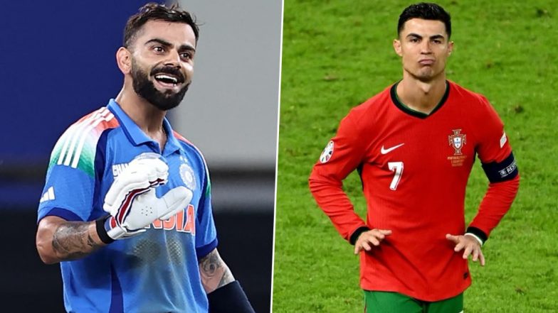 FIFA Compares Virat Kohli and Cristiano Ronaldo: फीफा ने की विराट कोहली और क्रिस्टियानो रोनाल्डो की तुलना, भारतीय स्टार ने शानदार शतक ठोकर पाकिस्तान हराने में की मदद