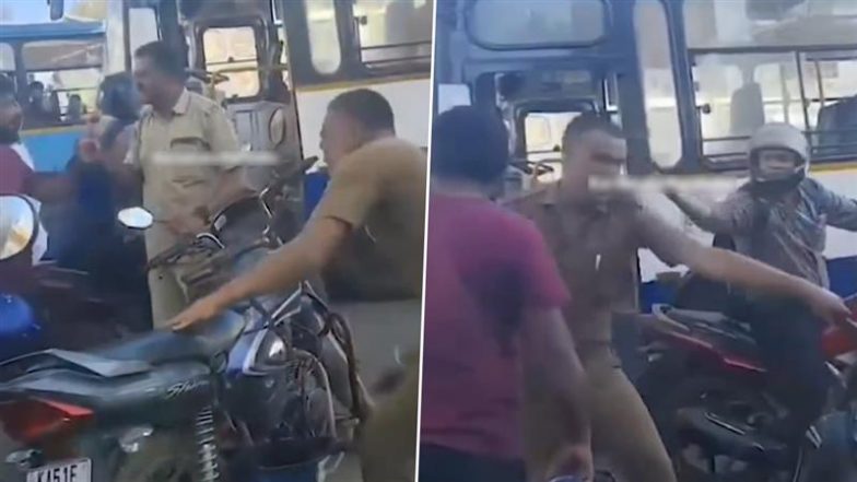 Viral Video: बेंगलुरु में BMTC बस ड्राईवर और बाइकर के बीच सड़क पर तीखी नोकझोंक, नेटिज़ेंस ने दी प्रतिक्रिया