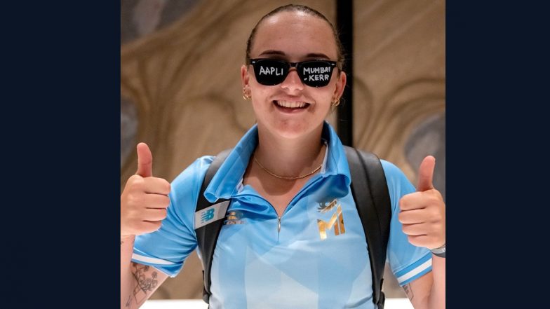 Nat Sciver-Brunt Half Century: गुजरात जायंट्स के खिलाफ WPL 2025 मैच में नैट साइवर-ब्रंट ने जड़ा ताबड़तोड़ अर्धशतक, मुंबई इंडियंस जीत के करीब