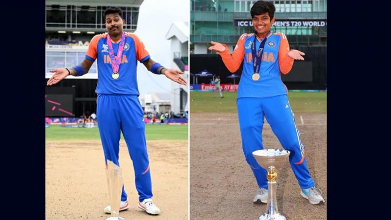 भाविका अहिरे ने ICC अंडर-19 महिला T20 विश्व कप 2025 जीतने के बाद हार्दिक पांड्या का जैसा मनाया जश्न, तस्वीर हुई वायरल