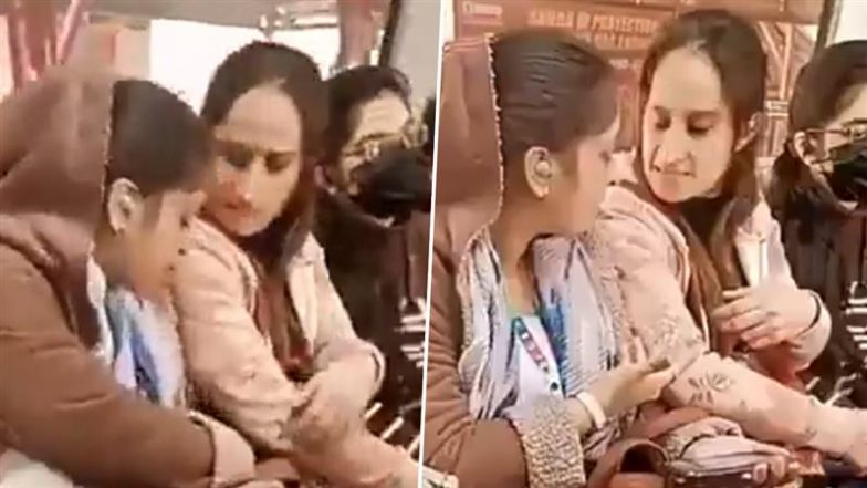 VIDEO: पहले अंग्रेजी, फिर हिंदी में तू-तू मैं-मैं! दिल्ली मेट्रो में झगड़े का नया वीडियो वायरल, आपस में तीखी बहस करती दिखीं दो महिलाएं