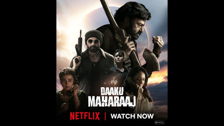 Daaku Maharaaj on Netflix: &lsquo;डाकू महाराज&rsquo; के पोस्टर में उर्वशी रौतेला की वापसी, अब नेटफ्लिक्स पर हो रही स्ट्रीम