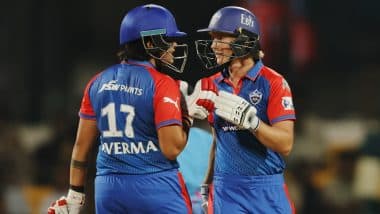 Delhi Capitals Beat Royal Challengers Bengaluru, WPL 2025 14th Match Scorecard: दिल्ली कैपिटल्स ने आरसीबी को 9 विकेट से रौंदा, शैफाली वर्मा और जेस जोनासेन ने खेली धमाकेदार पारी; यहां देखें RCB W बनाम DC W मैच का स्कोरकार्ड