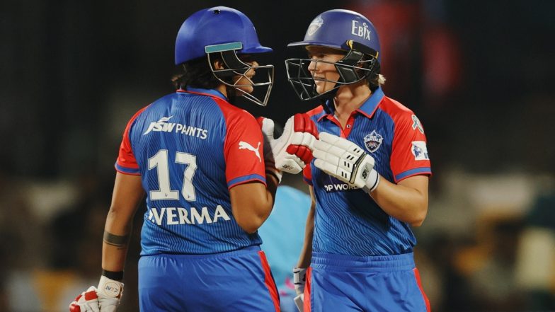 Gujarat Giants vs Delhi Capitals, WPL 2025 17th Match Scorecard: रोमांचक मुकाबले में दिल्ली कैपिटल्स ने गुजरात जाइंट्स को दिया 178 रनों का लक्ष्य, कप्तान मेग लैनिंग ने खेली तूफानी पारी; यहां देखें पहली पारी का स्कोरकार्ड