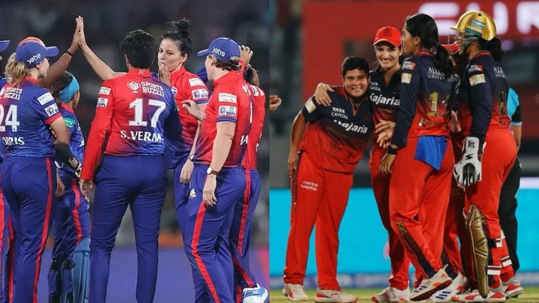 RCB vs DC, WPL 2025 14th Match Winner Prediction: दिल्ली कैपिटल्स को हराकर पॉइंट्स टेबल में दूसरे पायदान पर पहुंचना चाहेगी आरसीबी, मैच से पहले जानें कौनसी टीम मार सकती हैं बाजी