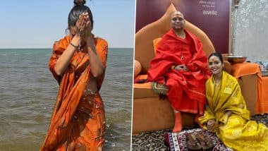 Maha Kumbh 2025: ईशा गुप्ता ने त्रिवेणी में लगाई डुबकी, एक्ट्रेस ने सोशल मीडिया पर शेयर की शानदार तस्वीरें (View Pics)