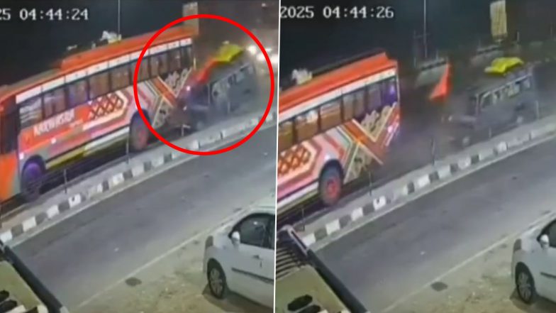 Fatehpur Road Accident: यूपी के फतेहपुर में भीषण सड़क हादसा, महाकुंभ से लौट रहे श्रद्धालुओं की ट्रैवलर वैन की बस से टक्कर, एक महिला की मौत, 10 जख्मी