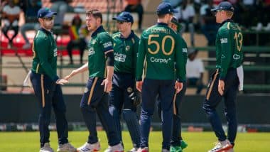 Zimbabwe vs Ireland, 2nd ODI Match 2025 Scorecard: दूसरे वनडे में जिम्बाब्वे ने आयरलैंड को दिया 246 रनों का टारगेट, मार्क अडायर और कर्टिस कैम्फर ने की घातक गेंदबाजी; यहां देखें पहली पारी का स्कोरकार्ड