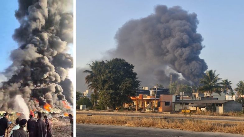 खौफनाक VIDEO: महाराष्ट्र के कोल्हापुर में फूड प्रोसेसिंग फैक्ट्री में लगी भीषण आग, करोड़ों का नुकसान