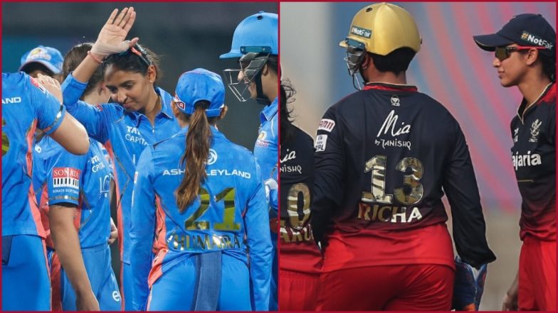 Royal Challengers Bengaluru vs Mumbai Indians T20 Stats: डब्लूपीएल में एक दूसरे के खिलाफ कुछ ऐसा रहा हैं मुंबई इंडियंस और आरसीबी का प्रदर्शन, यहां देखें दोनों टीमों के आकंड़ें