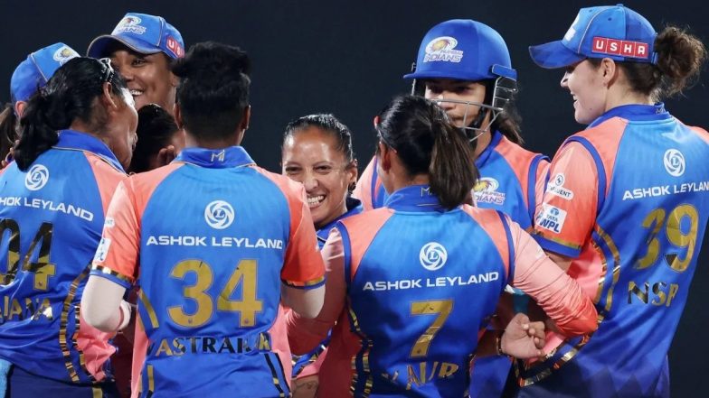 MI W vs DC W, WPL 2025 2nd T20 Match Live Score Update: सजीवन सजना ने मुंबई इंडियंस की दिलाई आठवीं सफलता, निकी प्रसाद को बनाया अपना शिकार