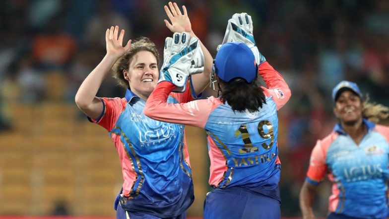 MI W vs DC W, WPL 2025 2nd T20 Match Live Score Update: दिल्ली कैपिटल्स की टीम को लगा दूसरा बड़ा झटका, सलामी बल्लेबाज मेग लैनिंग लौटी पवेलियन