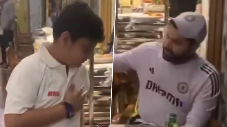 Rohit Sharma Signs Autograph for Young Fan: रोहित शर्मा ने नन्हे फैन को दिया ऑटोग्राफ, देखिए ऋषभ पंत संग मजेदार बातचीत का दिल जीतने वाला वीडियो