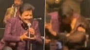 Udit Narayan Kissing Female Fans: लाइव कॉन्सर्ट में महिला फैंस को किस करते हुए उदित नारायण का वीडियो वायरल, सोशल मीडिया पर मचा बवाल ( Watch Video)