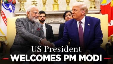 PM Modi-Trump Meeting Video: पीएम मोदी और डोनाल्ड ट्रंप की ऐतिहासिक मुलाकात, अमेरिकी राष्ट्रपति ने भारतीय PM को बताया महान