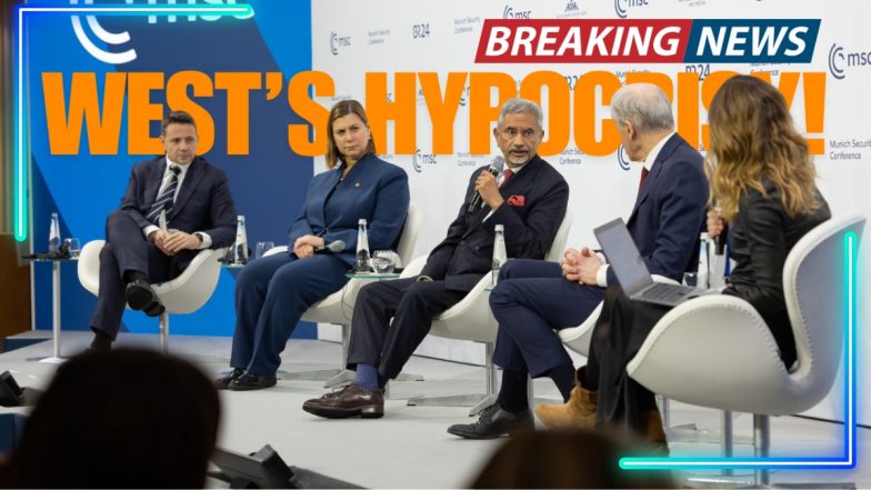 West&rsquo;s Democracy Hypocrisy! लोकतंत्र पर पश्चिमी देशों की दोहरी नीति को एस जयशंकर ने किया बेनकाब, जानें विदेश मंत्री ने वेस्ट को कैसे दिखाया आईना