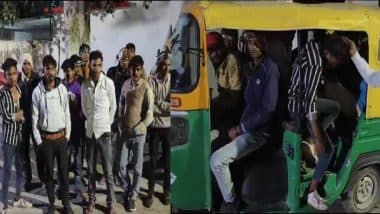 VIDEO: गजब हाल है! एक ऑटो में बैठाई 19 सवारियां, गिनते-गिनते हैरान हो गई पुलिस, वीडियो वायरल