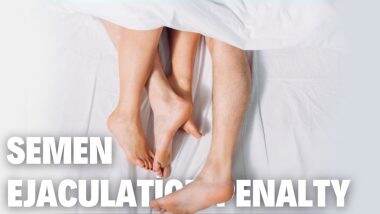 Ejaculation Crime and Penalty: बच्चा पैदा करने का इरादा नहीं फिर भी, स्पर्म स्खलित किया तो 8 लाख रुपये का लगेगा जुर्माना, US में पुरुषों के खिला नया कानून Ejaculation Crime and Penalty: बच्चा पैदा करने का इरादा नहीं फिर भी, स्पर्म स्खलित किया तो 8 लाख रुपये का लगेगा जुर्माना, US में पुरुषों के खिला नया कानून