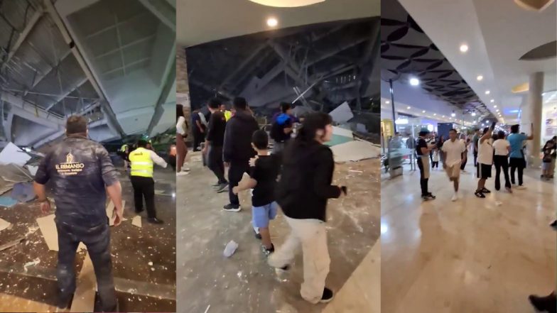 Roof Collapse Video: पेरू में बड़ा हादसा! मॉल के फूड कोर्ट की छत गिरने से 70 से ज्यादा लोग घायल