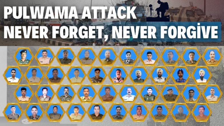 List of Jawans Martyred in Pulwama Attack: पुलवामा हमले में शहीद हुए CRPF के 40 शहीदों जवानों की सूची, जिन्हें श्रद्धांजलि दे रहा पूरा देश