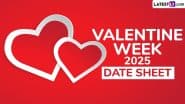 Valentine's Week 2025: इस दिन से शुरू होगा वैलेंटाइन सप्ताह! जानें 7 दिन कब और कैसे करें इजहार-ए-मोहब्बत?