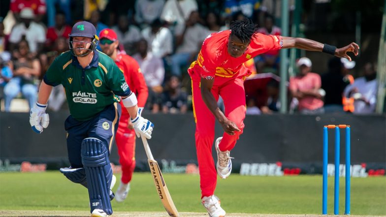 ZIM vs IRE 3rd ODI 2025 Scorecard: तीसरे वनडे में आयरलैंड ने जिम्बाब्वे को दिया 241 रनों का टारगेट, लोर्कन टकर ने खेली तूफानी पारी, यहां देखें पहली पारी का स्कोरकार्ड