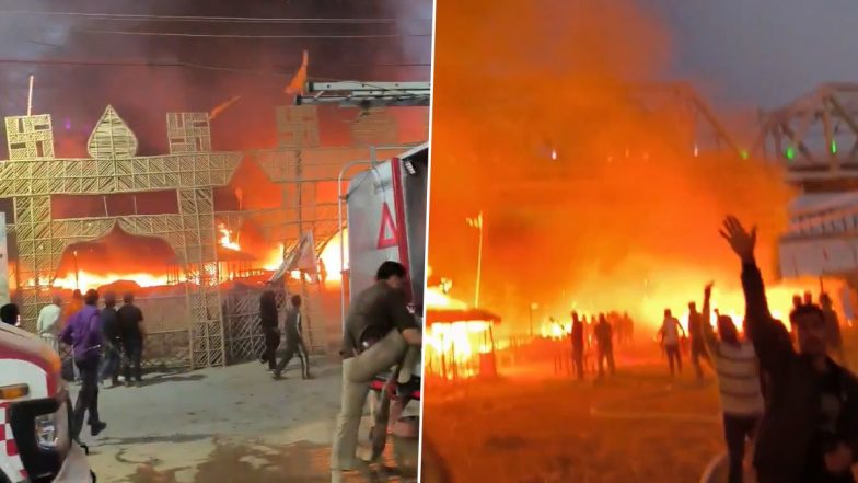 Fire Breaks Out at Mahakumbh: महाकुंभ में फिर लगी आग, सेक्टर 18 और 19 में कई टेंट जलकर खाक