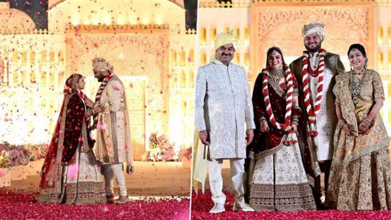 Jeet Adani And Diva Shah Wedding: शादी के बंधन में बंधे जीत और दिवा, पिता गौतम अडानी ने तस्वीरें शेयर कर मांगी माफी