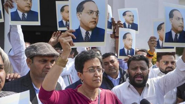 दिल्ली विधानसभा स्पीकर ने आतिशी सहित AAP के 21 विधायकों को 3 दिन के लिए किया सस्पेंड