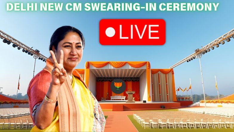 Delhi New CM Swearing-In Ceremony Live: रेखा गुप्ता ने ली दिल्ली की CM पद की शपथ, दिल्ली की चौथी महिला मुख्यमंत्री ने संभाली कमान