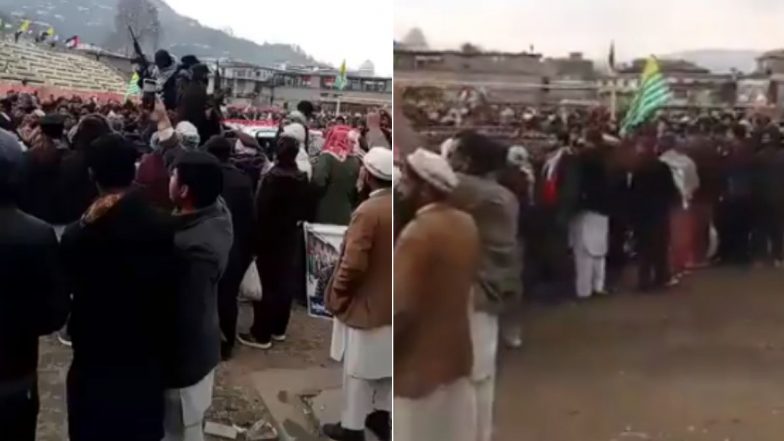Hamas in PoK: जैश और लश्कर ने हमास से मिलाया हाथ, POK में किया बड़ा शक्ति प्रदर्शन; भारत में खून-खराबे की दी धमकी (Watch Video)