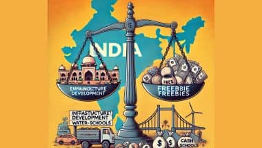 Rewadi Culture: देश को दीमक की तरह खा रही है 'रेवाड़ी कल्चर', अधर में लटकी विकास परियोजनाएं; मुफ्तखोरी के कारण दिल्ली समेत कई राज्य घाटे में (Watch Video)