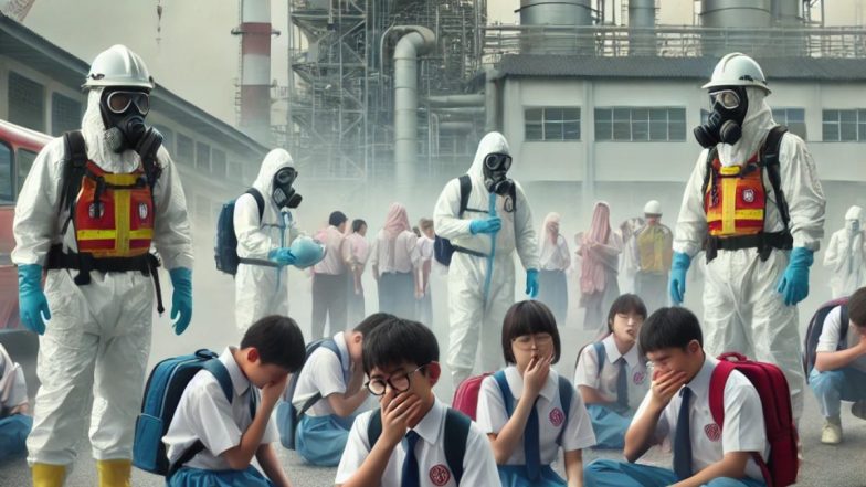 Kota Gas Leak: राजस्थान के कोटा में बड़ा हादसा! चंबल फर्टिलाइजर्स केमिकल लिमिटेड में हुआ गैस रिसाव, आधा दर्जन से अधिक बच्चे बेहोश (Watch Video)