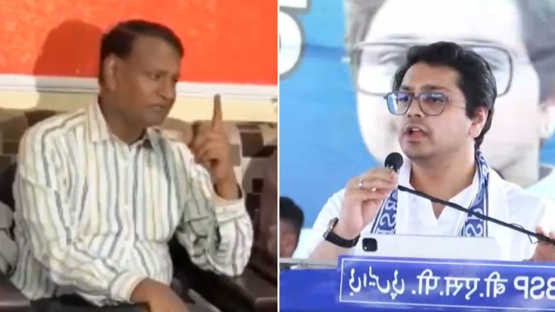 Akash Anand on Congress MP Udit Raj: 'उदित राज को तुरंत गिरफ्तार करे यूपी पुलिस': मायावती के खिलाफ विवादित बयान से भड़के BSP नेता आकाश आनंद, कांग्रेस सांसद पर किया पलटवार (Watch Video)