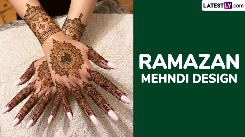 Ramazan 2025 Mehndi Designs: रमज़ान में अपने हाथों को सजाने के लिए लगाएं ये खूबसूरत मेहंदी पैटर्न, देखें वीडियो