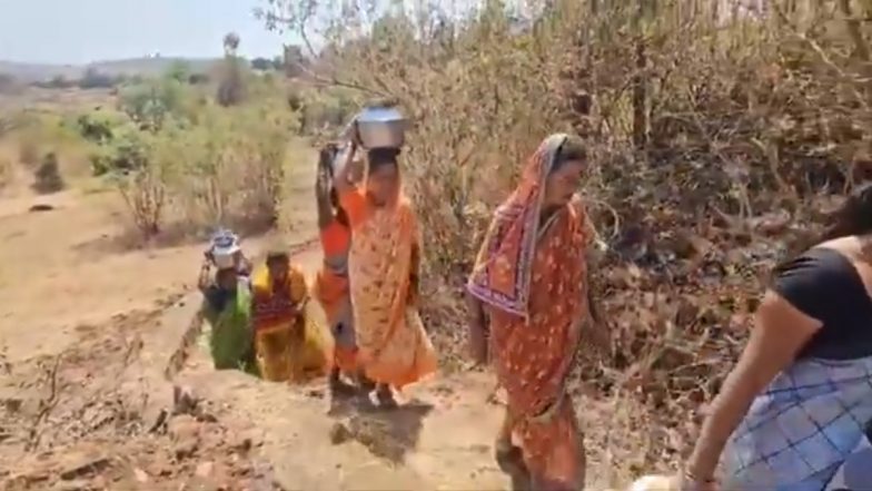VIDEO: दो ही हांड़ी ले सकते है पानी, तीसरा लिया तो देना होगा जुर्माना, पुणे जिले के खेड़ तहसील में पानी की भीषण समस्या, कुएं पर लगाया गया पहरा