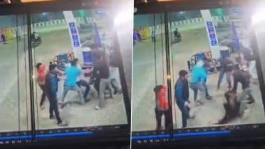 VIDEO: गाजियाबाद में पेट्रोल पंप पर हुआ विवाद, दबंगों ने जमकर कर्मचारी की पिटाई कर दी, वीडियो आया सामने