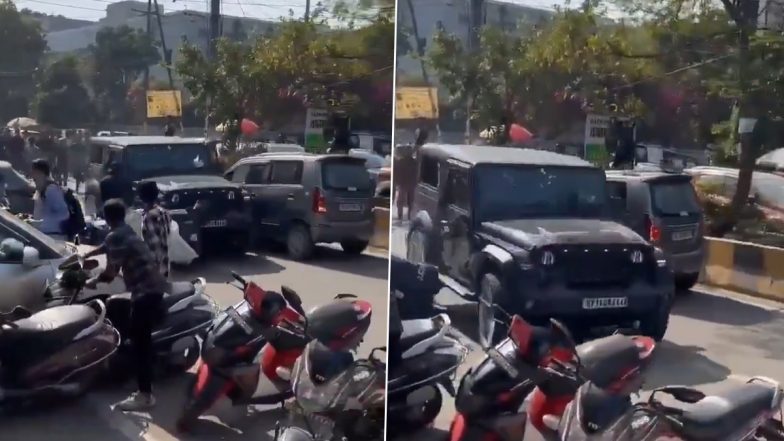 Noida: सेक्टर 16 में एसयूवी चालक ने कई वाहनों को मारी टक्कर, वीडियो वायरल होने के बाद पुलिस ने की कार्रवाई