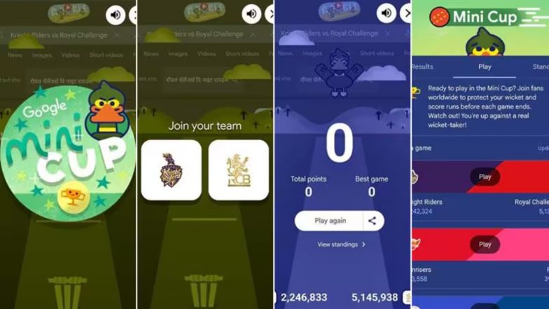 How To Play IPL 2025 Google Doodle Mini Cup: जानिए कैसे खेलें इंडियन प्रीमियर लीग गूगल डूडल मिनी कप; ऐसे करें अपनी फेवेरेट टीम को सपोर्ट