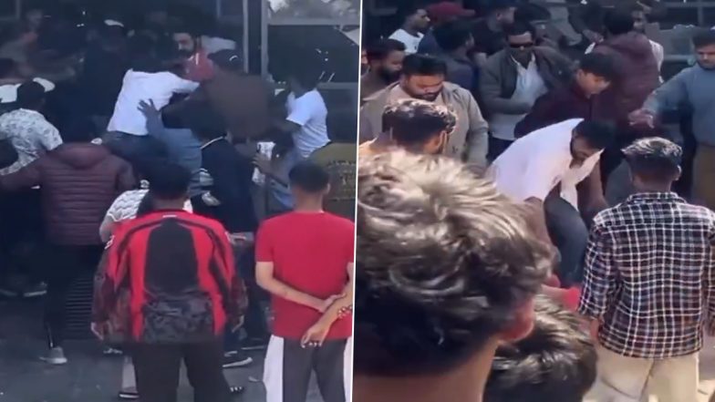 VIDEO: ऋषिकेश में पार्किंग को लेकर हुआ विवाद, शोरूम के मालिक को लोगों ने अंदर घुसकर पीटा, घटना के बाद फैला परिसर में तनाव
